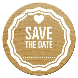 Woodies Stempel "Save the date 2"
