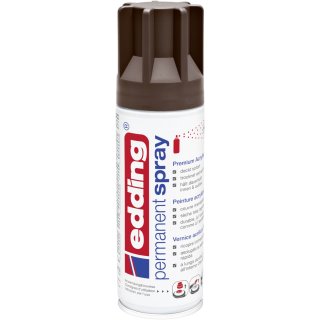 Permanent Spray edding 5200 schokoladenbraun seidenmatt RAL 8017