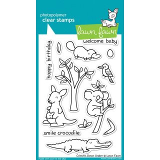 Stempel "Critters Down Under" Lawn Fawn