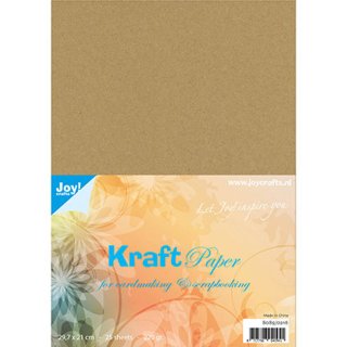 Kraftpapier A4 (25Bl) 220 g/qm