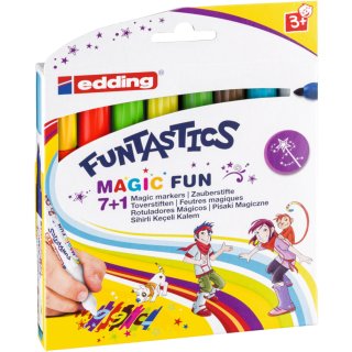 edding Funtastics 13 Magic Fun Fasermaler 7+1