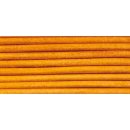 Lederband, gelb, 2 mm, 1 m