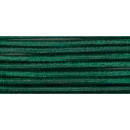Lederband, dunkelgr&uuml;n, 2 mm, 1 m