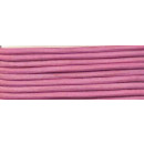 Lederband, rosa, 2 mm, 1 m