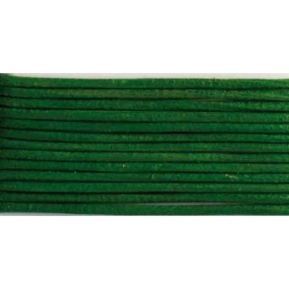 Lederband, apfelgrün, 2 mm, 1 m