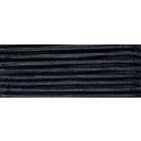 Lederband, schwarz, 2 mm, 1 m