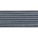 Lederband, grau, 2 mm, 1 m