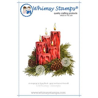 Stempel "Candle Light" Whimsy Stamps