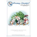 Stempel &quot;Penguins Carry the Tree&quot; Whimsy Stamps