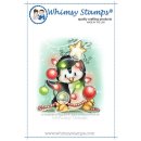 Stempel &quot;Penguin Christmas Tree&quot; Whimsy Stamps