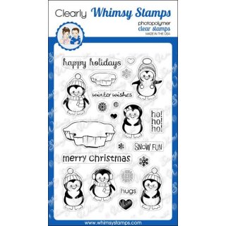 Stempel "Penguins Winter Adventure" Whimsy Stamps