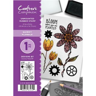 Stempel "Quirky Florals" Crafters Companion