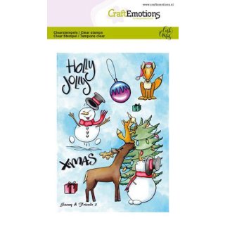 Stempel "Snowy & friends 2" A6 CraftEmotions