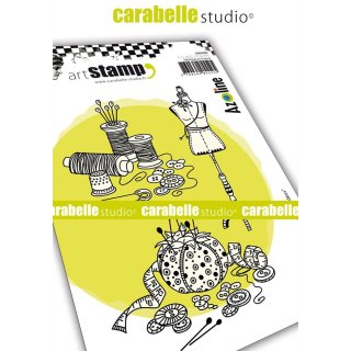 Stempel "Du fil et des idées" Carabelle Studio