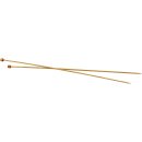 Stricknadel Nr. 3, 35 cm, 1Paar, Bambus
