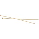 Stricknadel Nr. 3,5, 35 cm, 1Paar, Bambus