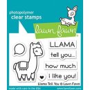 Stempel "Llama Tell You" Lawn Fawn