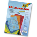 Stickkarton-Set, farbig, 40 Blatt