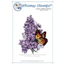 Stempel &quot;Lilac and Butterfly&quot; Whimsy Stamps