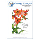 Stempel &quot;Flower Lily&quot; Whimsy Stamps