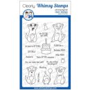 Stempel &quot;Birthday Otters&quot; Whimsy Stamps