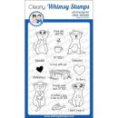 Stempel &quot;Adorable Otters&quot; Whimsy Stamps