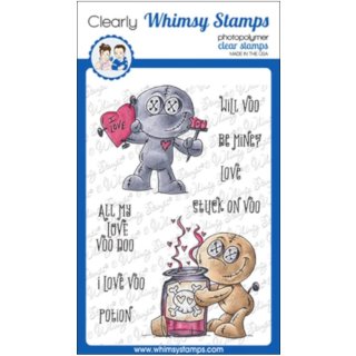 Stempel "Voo Doo Too" Whimsy Stamps