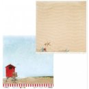 Scrapbookingpapier Summer at the Beach 01 12 x 12...