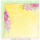 Scrapbookingpapier Flower Harmony 02 12 x 12 Altair Art