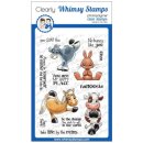 Stempel "Yoga Animals" Whimsy Stamps
