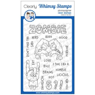Stempel "Zombie-Licious" Whimsy Stamps