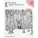 Stempel &quot;Deer in forest&quot; Nellies Choice