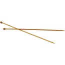 Stricknadel Nr. 5, 35 cm, 1Paar, Bambus