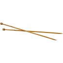 Stricknadel Nr. 6, 35 cm, 1Paar, Bambus