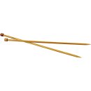 Stricknadel Nr. 7, 35 cm, 1Paar, Bambus
