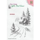 Stempel &quot;Wintery house&quot; Nellies Choice