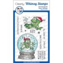 Stempel "Toadally Snowy" Whimsy Stamps