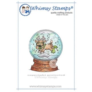 Stempel "Scuba Deer" Whimsy Stamps