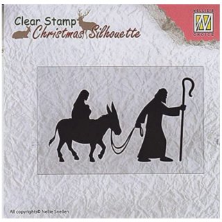 Stempel "Christmas Silhouette - Nativity" Nellies Choice
