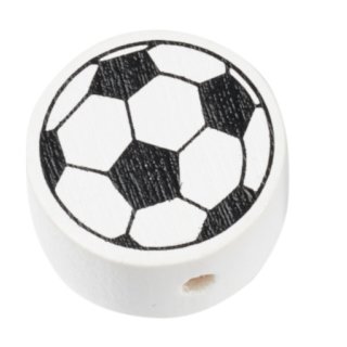 Schnulli-Fußball, schwarz / weiß, 1 Stück