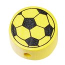 Schnulli-Fu&szlig;ball, schwarz / gelb, 1 St&uuml;ck