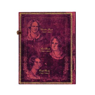 Notizbuch "Die Brontë-Geschwister" paperblanks, Ultra, liniert, 144 Seiten