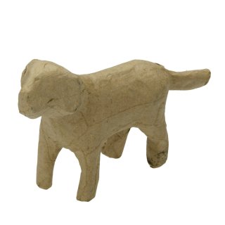 Papp-Figur "Hund" 14 cm