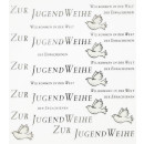 Sticker "Zur Jugendweihe I"