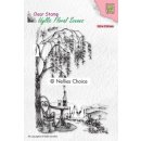Stempel "Outside seating with tree" Nellies Choice