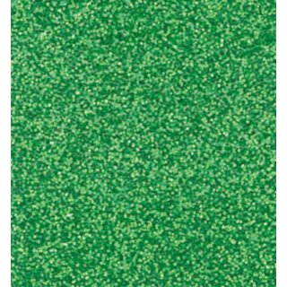 Moosgummi Glitter 20 x 30 cm, 2 mm, grün