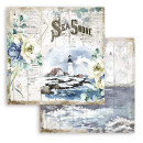 Scrapbookingpapier Set "Romantic Sea Dream" 12 x 12" Stamperia (10 Blatt)