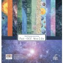 Papier Set &quot;Far-Off Worlds&quot; (8 Blatt) 30,5 x...