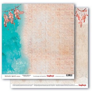 Papier "Nature´s Spirit - Dreamcatcher" 30,5 x 30,5 cm