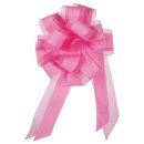 Ziehschleife "rosa" mit Tüll, Ø 19 cm